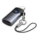 HOCO UA46A VICTORY OTG ADAPTER IP MALE TO USB-C FEMALE