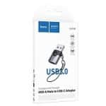 HOCO UA46B VICTORY OTG ADAPTER USB-A MALE TO USB-C FEMALE - Image 4