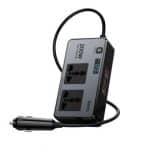 HOCO Z66 200W  DC 12V TO AC 220V CAR POWER INVERTER WITH PD66W FAST CHARGE - Image 2