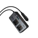 HOCO Z66 200W  DC 12V TO AC 220V CAR POWER INVERTER WITH PD66W FAST CHARGE - Image 3