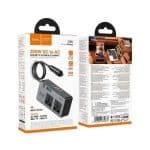 HOCO Z66 200W  DC 12V TO AC 220V CAR POWER INVERTER WITH PD66W FAST CHARGE - Image 4