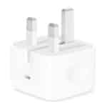 APPLE 3PIN UK CHARGER ADAPTER 20W USB-C MUVT3B/A - Image 2