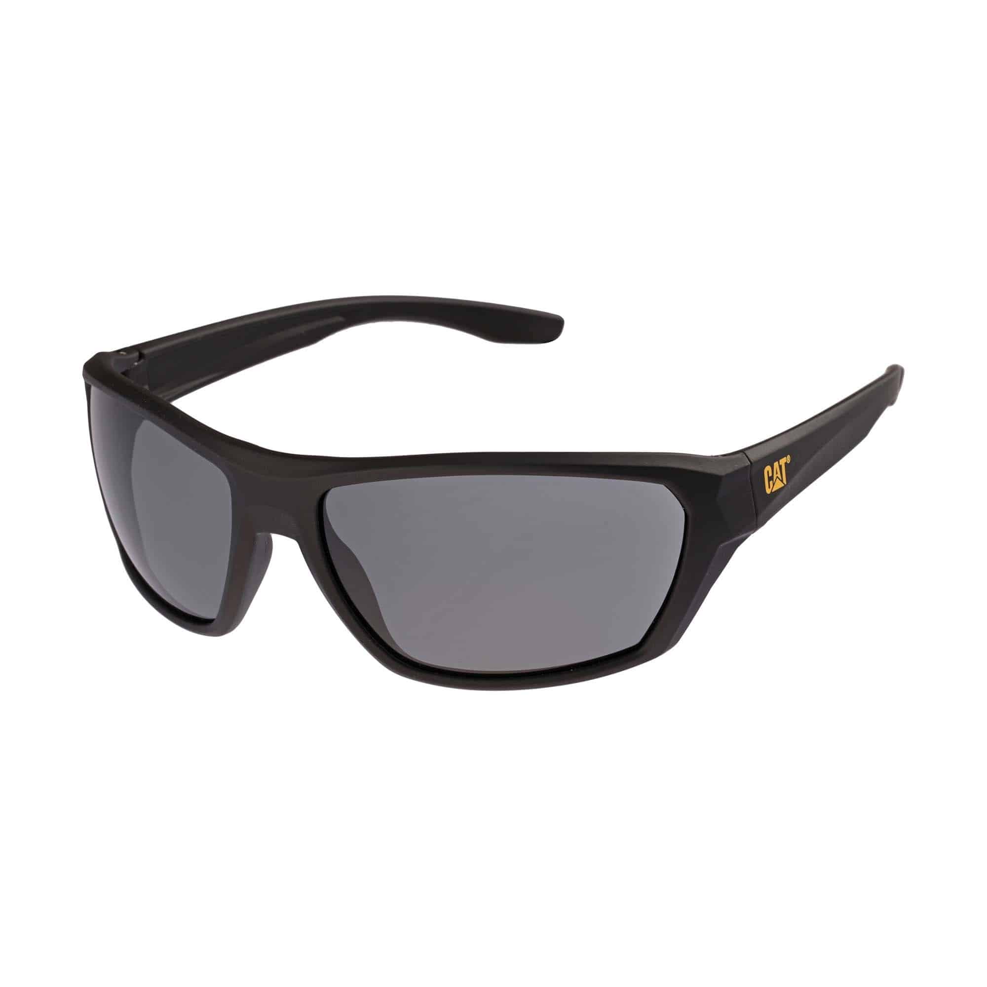 5055022714126.jpg CAT FORGE 104 Safety Sun Glasses SOLID SMOKE / BLACK - Image 1
