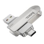 HOCO 128GB UD10 WISE USB + USB-C FLASH DRIVE