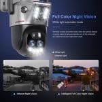 LS VISION V380 LS-CS3U-4G-10X 2K 4G Three-lens PTZ Solar Outdoor Camera BLACK 20250507001 - Image 5