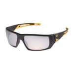 CAT REBAR 104 Safety Sun Glasses SILVER MIRROR / BLACK / YELLOW