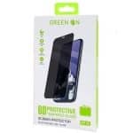 SAMSUNG A37 GREEN ON 3D PRIVACY PROTECTIVE TEMPERED GLASS GR52