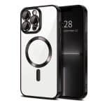 SAMSUNG A57 MAGSAFE SILICON CASE WITH CAMERA SHIELD BLACK