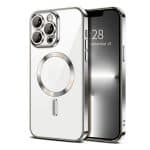 SAMSUNG S26 ULTRA MAGSAFE SILICON CASE WITH CAMERA SHIELD SILVER