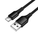 HOCO X120 BENEFICIO USB TO TYPE-C 1M BLACK - Image 3
