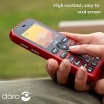 DORO LEVA E10 BLACK MOBILE PHONE - Image 6