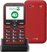 DORO LEVA E10 RED MOBILE PHONE