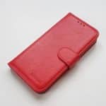IPHONE 14 PRO MAX  LAVANN PROTECTION LEATHER CASE RED