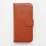 IPHONE 14 PRO MAX  LAVANN PROTECTION LEATHER CASE BROWN - Image 2