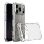 IPHONE 17 PRO MAX / 18 PRO MAX GREEN ON SHOCKPROOF SILICON CASE TRANSPARENT