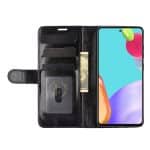 SAMSUNG A52 / A52S STYLISH BOOK CASE BLACK - Image 2