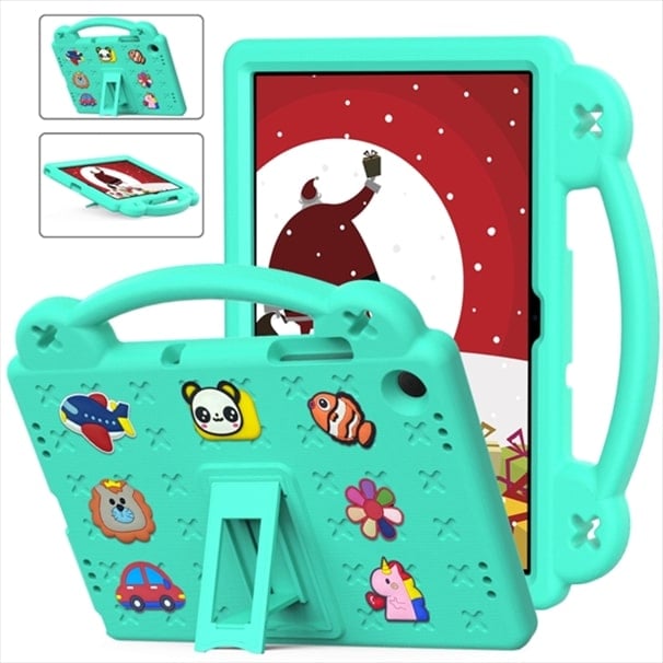 SYA002335504B.jpg KIDS PROTECTIVE SHOCKPROOF CASE SAMSUNG TAB A11+ X230 X 236 A9+ X210 X216 11Inch MINT GREEN - Image 1