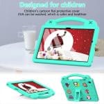 KIDS PROTECTIVE SHOCKPROOF CASE SAMSUNG TAB A11+ X230 X 236 A9+ X210 X216 11Inch MINT GREEN - Image 2