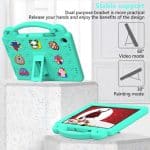 KIDS PROTECTIVE SHOCKPROOF CASE SAMSUNG TAB A11+ X230 X 236 A9+ X210 X216 11Inch MINT GREEN - Image 3