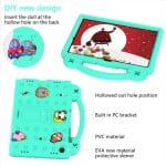 KIDS PROTECTIVE SHOCKPROOF CASE SAMSUNG TAB A11+ X230 X 236 A9+ X210 X216 11Inch MINT GREEN - Image 6