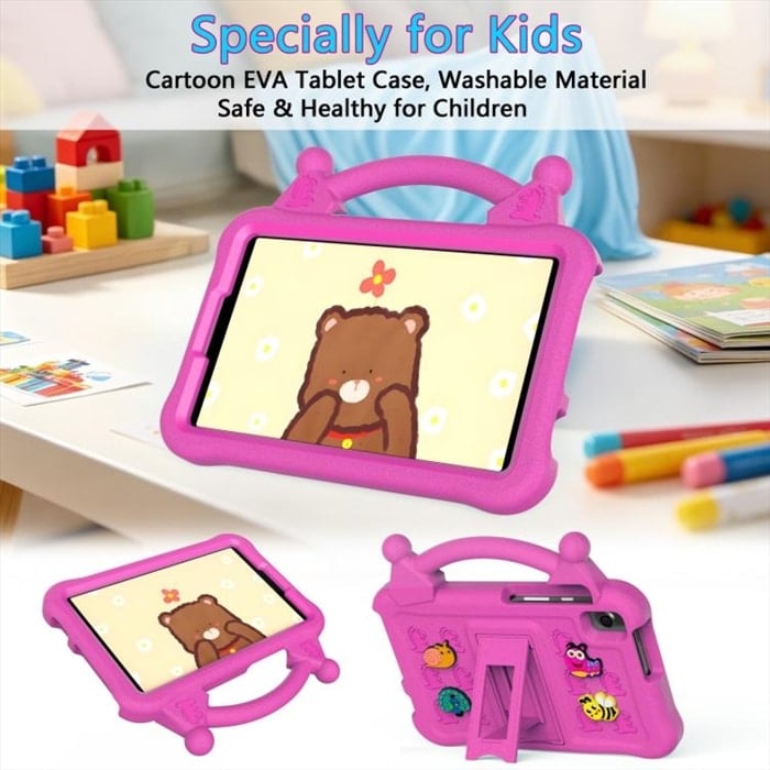 SYA003427603B.jpg KIDS PROTECTIVE SHOCKPROOF CASE LENOVO TAB ONE TB-305 8.7Inch ROSE PINK - Image 1