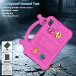 KIDS PROTECTIVE SHOCKPROOF CASE LENOVO TAB ONE  TB-305 8.7Inch ROSE PINK - Image 3