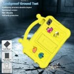 KIDS PROTECTIVE SHOCKPROOF CASE LENOVO TAB ONE  TB-305 8.7Inch YELLOW - Image 3