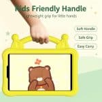 KIDS PROTECTIVE SHOCKPROOF CASE LENOVO TAB ONE  TB-305 8.7Inch YELLOW - Image 4