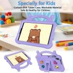 KIDS PROTECTIVE SHOCKPROOF CASE LENOVO TAB ONE  TB-305 8.7Inch LIGHT PURPLE