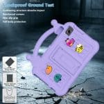 KIDS PROTECTIVE SHOCKPROOF CASE LENOVO TAB ONE  TB-305 8.7Inch LIGHT PURPLE - Image 3