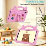 KIDS PROTECTIVE SHOCKPROOF CASE LENOVO TAB ONE  TB-305 8.7Inch PINK - Image 2