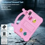 KIDS PROTECTIVE SHOCKPROOF CASE LENOVO TAB ONE  TB-305 8.7Inch PINK - Image 3